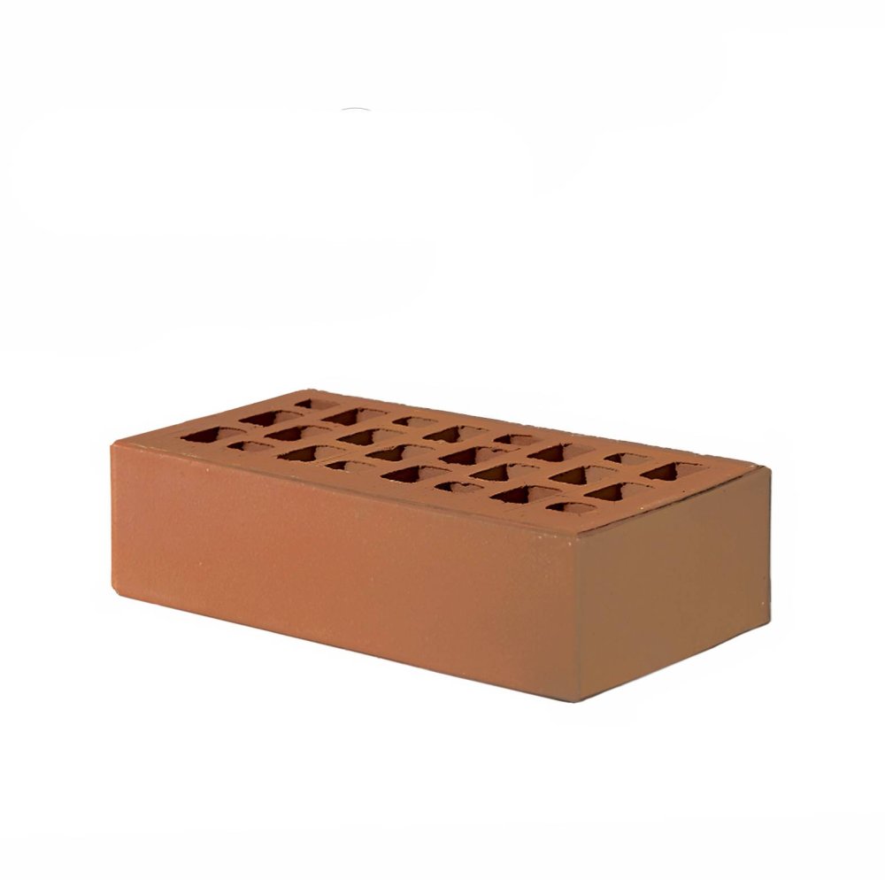 Кирпич лицевой одинарный пустотелый Флеш Лайт Гладкий