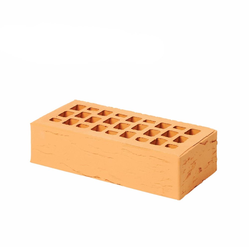 Кирпич лицевой одинарный пустотелый Бронза Дюна