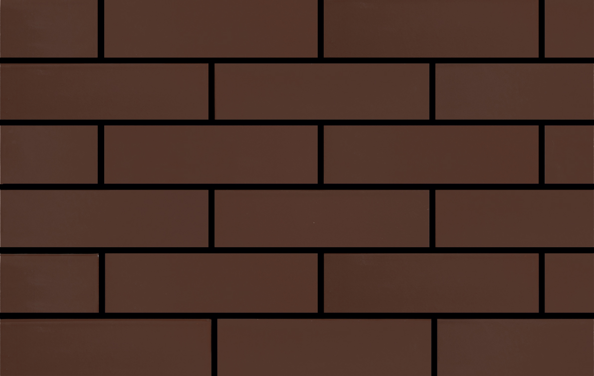 Кирпич лицевой одинарный пустотелый Шоколад Гладкий