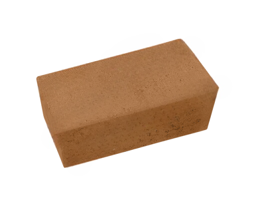 Кирпич гиперпрессованный утолщенный лицевой, М200 (оранжевый)