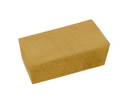 Кирпич гиперпрессованный одинарный рядовой, М200 (жёлтый)