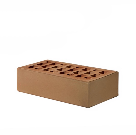 Кирпич лицевой одинарный пустотелый Флеш Гладкий