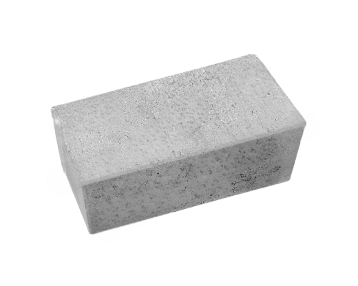 Кирпич гиперпрессованный утолщенный рядовой, М150 (неокрашенный)